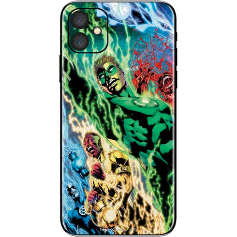 DC Comics Green Lantern Blackest Night Art work by Ivan Reis iPhone 11 Skin